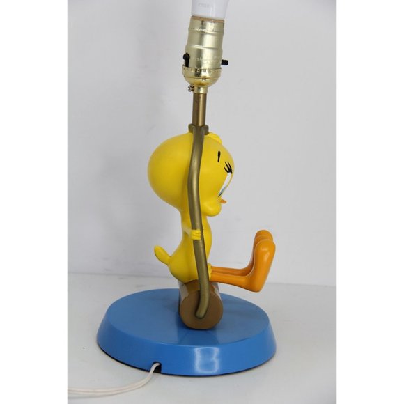 Vintage 1998 Rare Warner Brothers Studio Store Tweety Swing Lamp NO SHADE - Picture 2 of 12